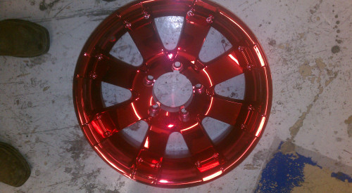Candy Apple Red Makeover