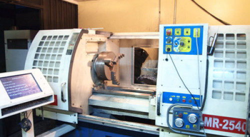 Some of the equipment we use for the wheel repair process