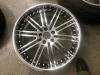  iforge 3piece faboluous vip rims after the wheel repair and silicone work