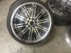  iforge 3piece faboluous vip rims after the wheel repair and silicone work