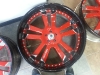 3 piece asanti wheel was leaking air and he wanted a custom design so we gave him one