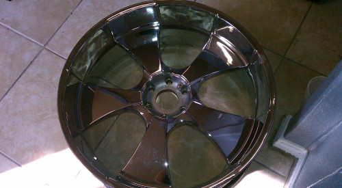 26 inch rim after the makeover  scroll below for more details