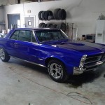 Classic 65 pontiac gto restomod full restore candy cobalt blue rimspec allstar team