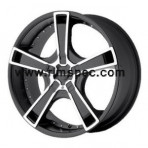 KMC KM663 Swindle Matte Black Machined