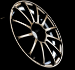 Kreuzer Series XII-i Shine Silver/Dk. Gunmetal Wheels/Rims