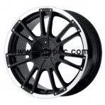 American Racing Speedway Gloss Black Machined