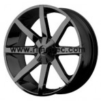 KMC KM651 Slide Gloss Black